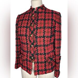 Vintage Lillie Rubin tweed boucle wool jacket